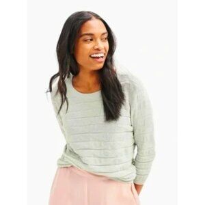 NWT Amour Vert Leland Sweater Mint Green